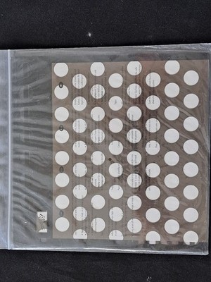 Stampin' Up! Dots And Stripes Stencil Crafting Scrapbooking Painting Cards NIP
