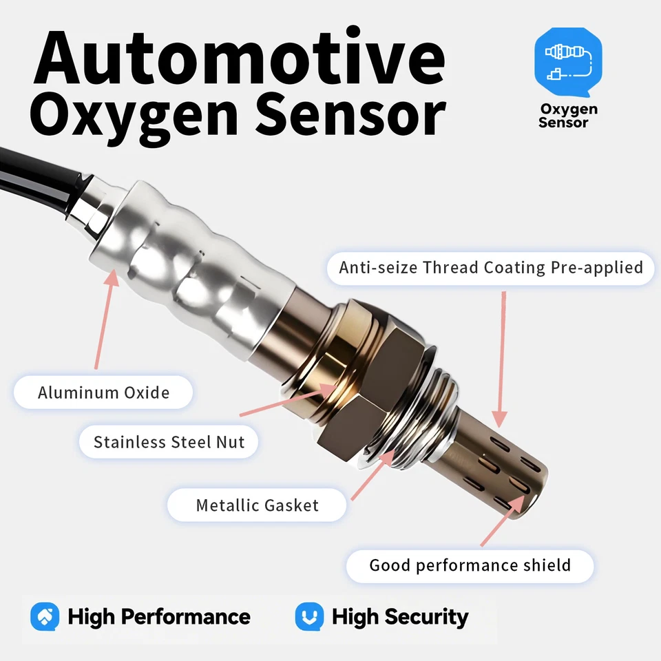 4 Oxygen Sensors for Buick Cadillac Chevrolet Upstream & Downstream 234-4565 OEM - Image 3 of 4