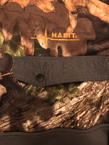 HABIT Pullover Uomo Caccia Campeggio Pesca Pile Qualità Costruito+Testato Campo L - Foto 6 di 11
