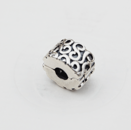 Genuino Pandora Plata Dije Clip "Serpentina" - 790338 - retirado - Imagen 1 de 2