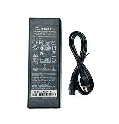 Originaler Microsemi Avaya Einzelport PoE Injector Für Avaya IP-Telefone