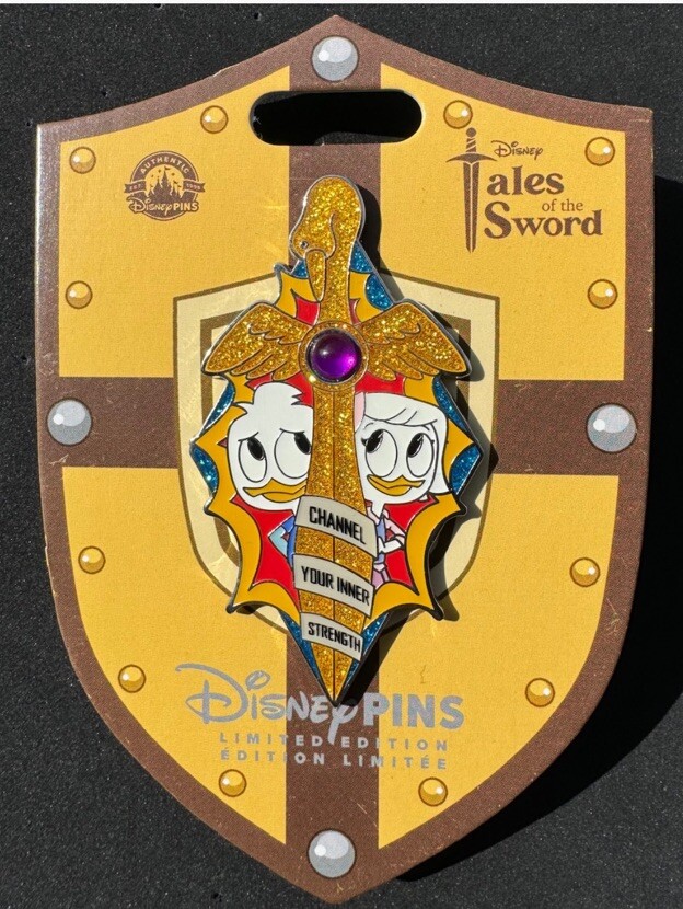 2024 Disney Parks Tales Of The Sword Collection Pin Duck Tales LE