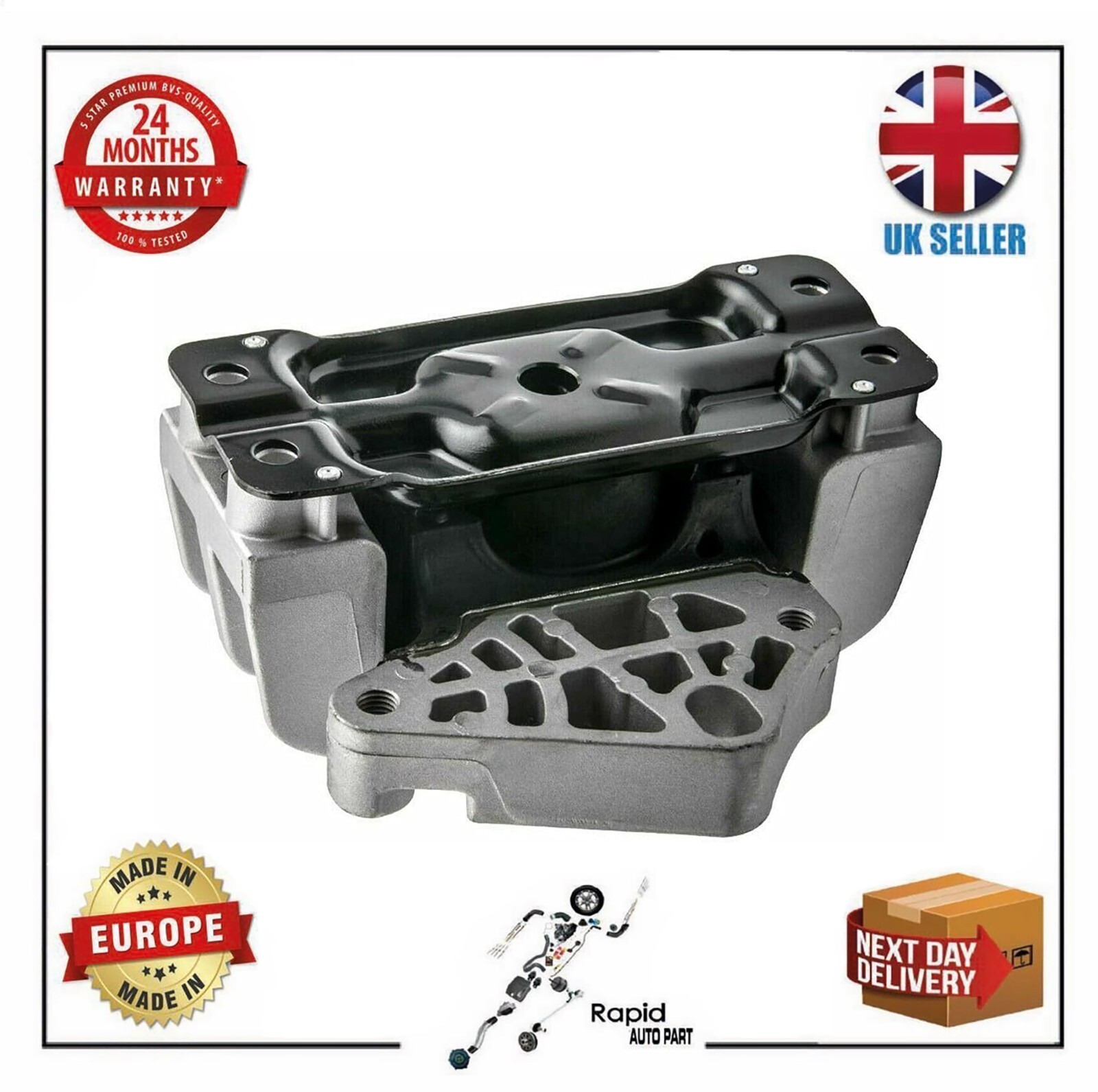 Gearbox Engine Mount Left Side For Ford Transit Mk6 Mk7 Transit Tourneo ...