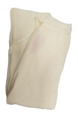 ☆ Womens Missguided Rib Flare Trousers Cream Size UK 10/12