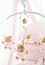 NANAN Giostrina Lettino Puccio Colore Rosa