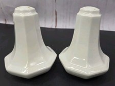 Vintage Salt and Pepper Shakers Johnson Brothers Heritage White England