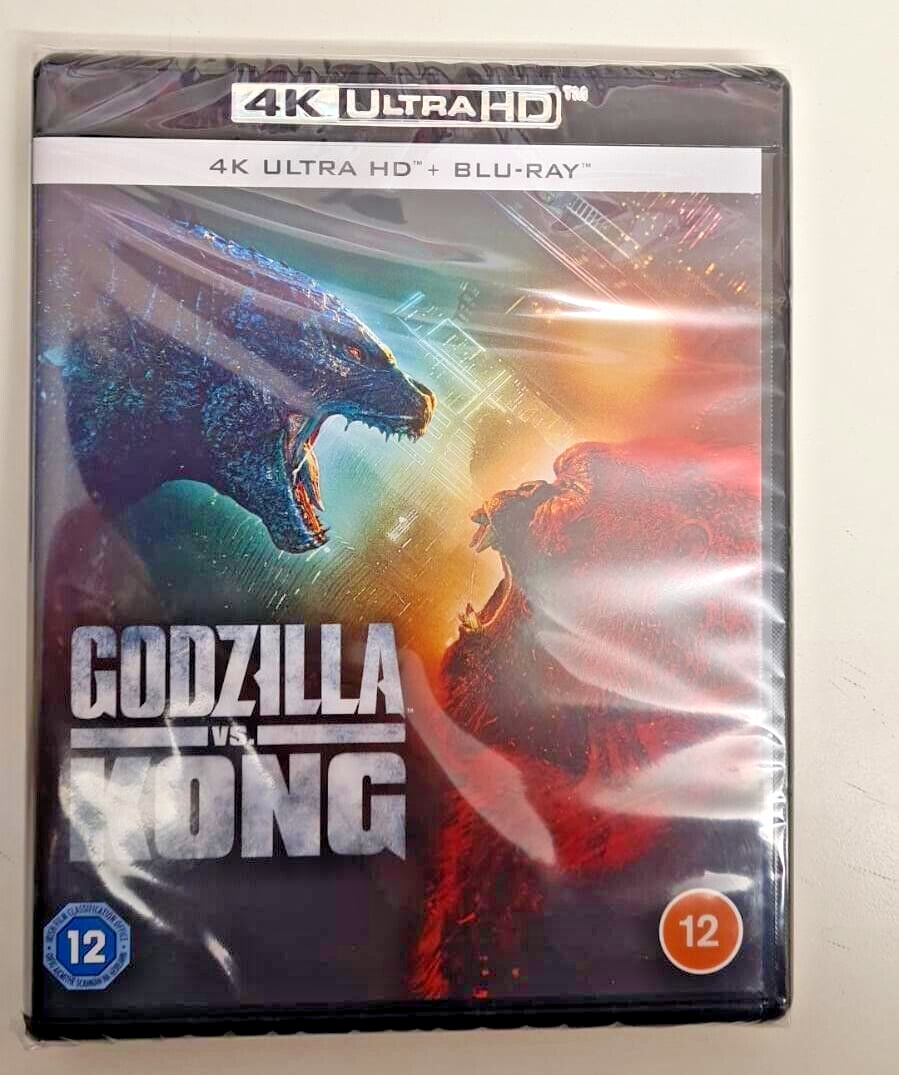 4K UHD BLU-RAY  GODZILLA VS KONG     BRAND NEW SEALED UK STOCK