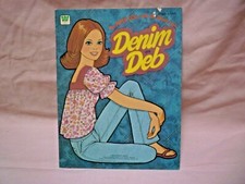 Denim Deb Paper Doll Book Whitman 1977