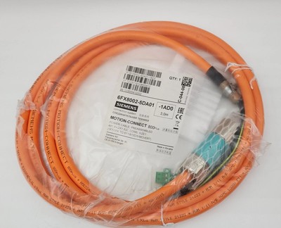 SIEMENS 6FX8002-5DA01-1AD0 POWER CABLE 6FX80025DA011AD0 (3m) *NDA AVAILABLE*