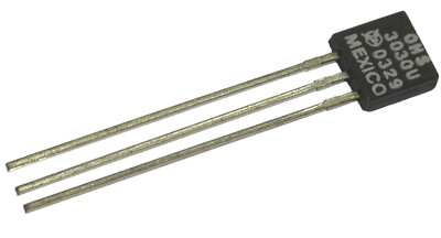 OHS3030U/TO-92-3; 4,5V-24V Ui 25mA unipolarer Hall Effekt Schalter Sensor OPTEK 