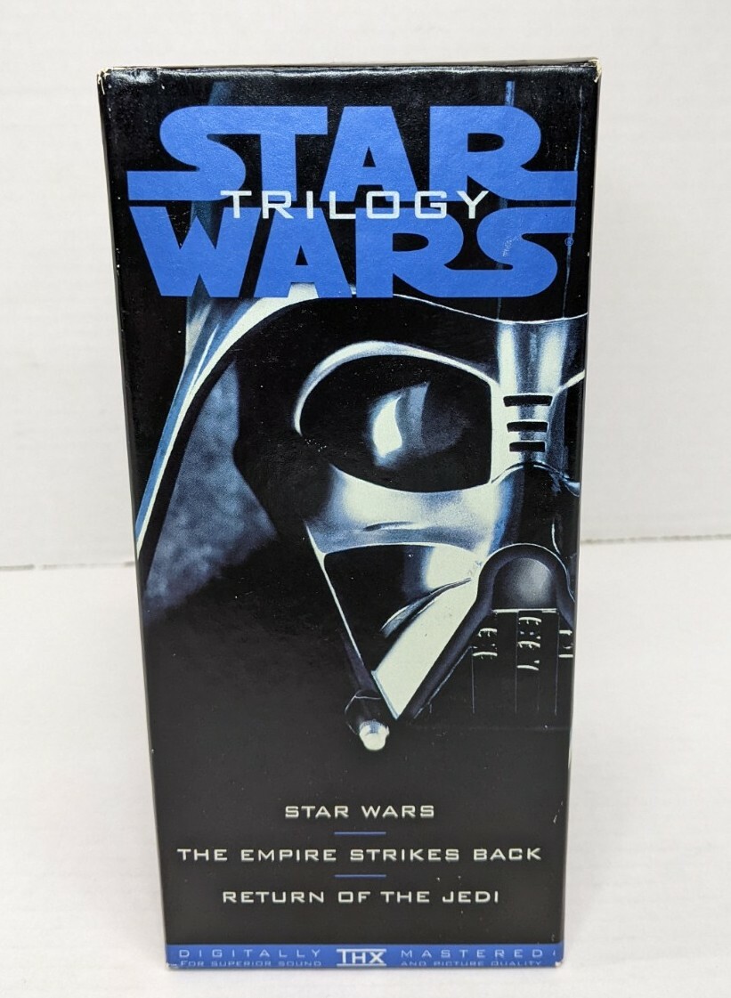 Star Wars Trilogy VHS Digitally THX Mastered 1995 (Fox Video