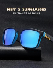 Men Sunglasses Square Vintage Polarized Retro Sports Outdoor UV400 Eyewear