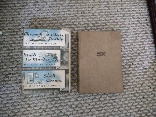 9 Book Detective Book Club Bundle / Lot Vintage Hardcover Books - Bild 9 von 13