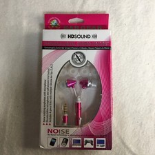New Ear Gear Premium Digital Stereo Headset HD Sound Universal 3.5mm Pink