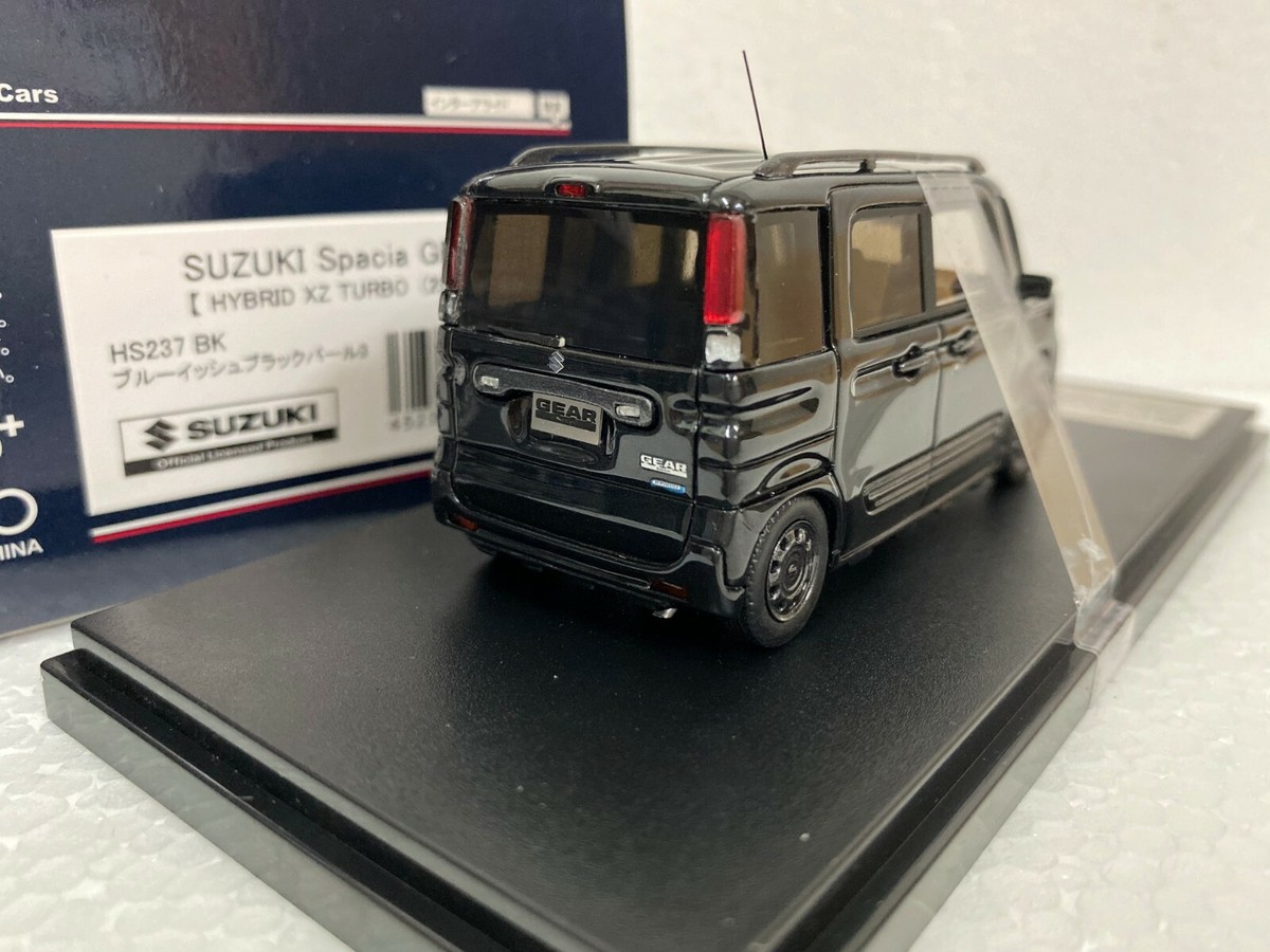 1/43 Suzuki Spacia GEAR ブラック HS237BK 楽天市場】ハイストーリー 1/43 スズキ スペーシア ギア