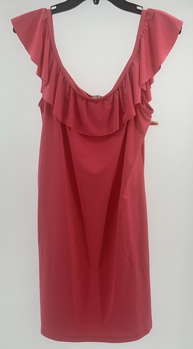 Tommy Bahama Off Shoulder Swim Cover Up Dress Coral Coast Sz XL NWOT $138 - Picture 3 of 8
