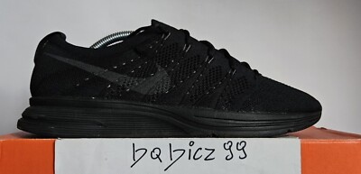 Nike Flyknit Trainer Triple Black 2017 11US/45EUR/29CM