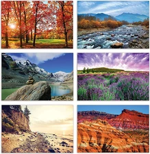 50-Pack All Occasion Greeting Cards Box Set 4 x 6 inch 50 Assorted Blank Note