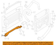 FORD OEM 15-23 Expedition Cooling Intercooler-Lower Bracket FL3Z6K864A