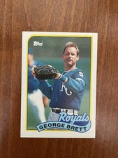 1989 Topps - #200 George Brett - Gem like Excellent Card Condition