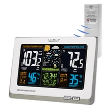 308-1414W La Crosse Technology Color Weather Station with TX141TH-BV3 - Open Box