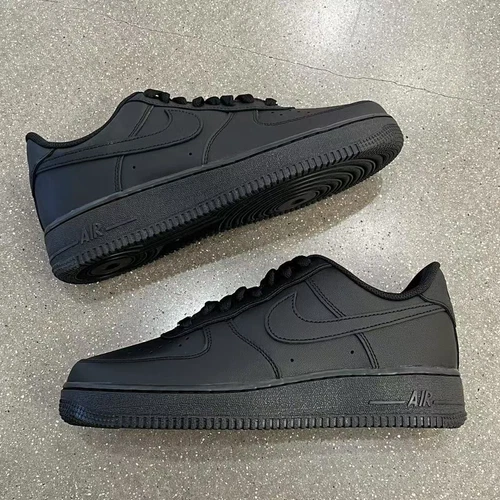 US Black Nike Air Force 1 07 Low Top Men's Sneakers Shoes