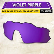 1.5MM POLARIZED Replacement Lenses for Oakley Radar EV Path OO9208 Frame, Purple