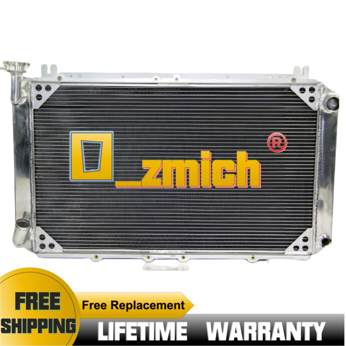 FILA Radiatore alluminio 3 file per Nissan Patrol GQ 2.8 4.2L Diesel TD42&3.0L 88 97 MT