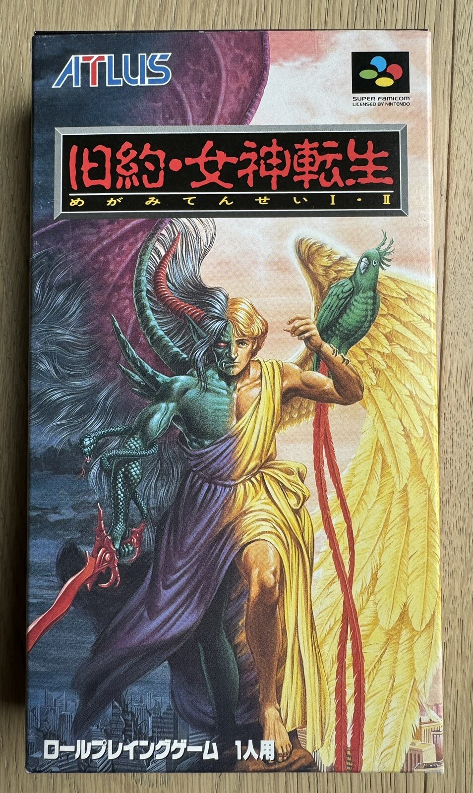 Kyuuyaku: Megami Tensei (Super Nintendo Famicom) I + II Complete Like New