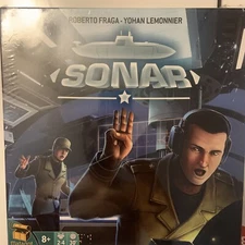 Sonar Board Game by Matagot Submarine Combat Captain 2017