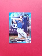 2017 Bowman Chrome Draft Sky Blue Refractors #BDC24 Quinn Brodey /399