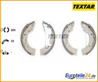 Bremsbackensatz Textar 91072600 FüR Hyundai I20 I10