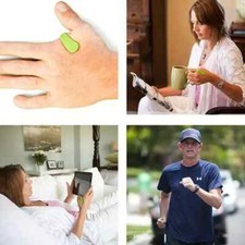 Acupressure Hand Pressure Point Clip Black for headache relief
