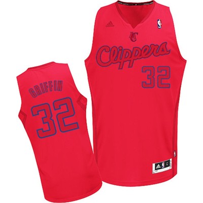 la clippers red jersey