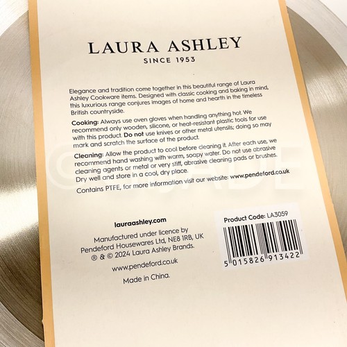 Laura Ashley Antihaft 11" Bratpfanne Edelstahlgriff Neu - Bild 6 von 7