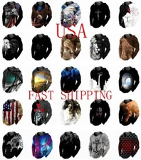 Sudaderas con capucha hombre camiseta gráfica novedosa peso ligero suave moda