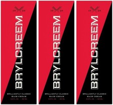 3 Pack Brylcreem Original Hair Groom 5.5 Fl Oz 162 Ml