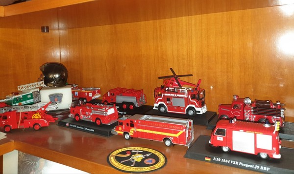 Camiones de bomberos 10 piezas