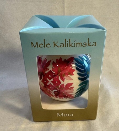 Hawaiian Mele Kalikimaka Weihnachtsschmuck - Sherri Reece Glas mit Box