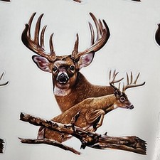 Deer hunter 5" x 4" Full Color Sticker decal