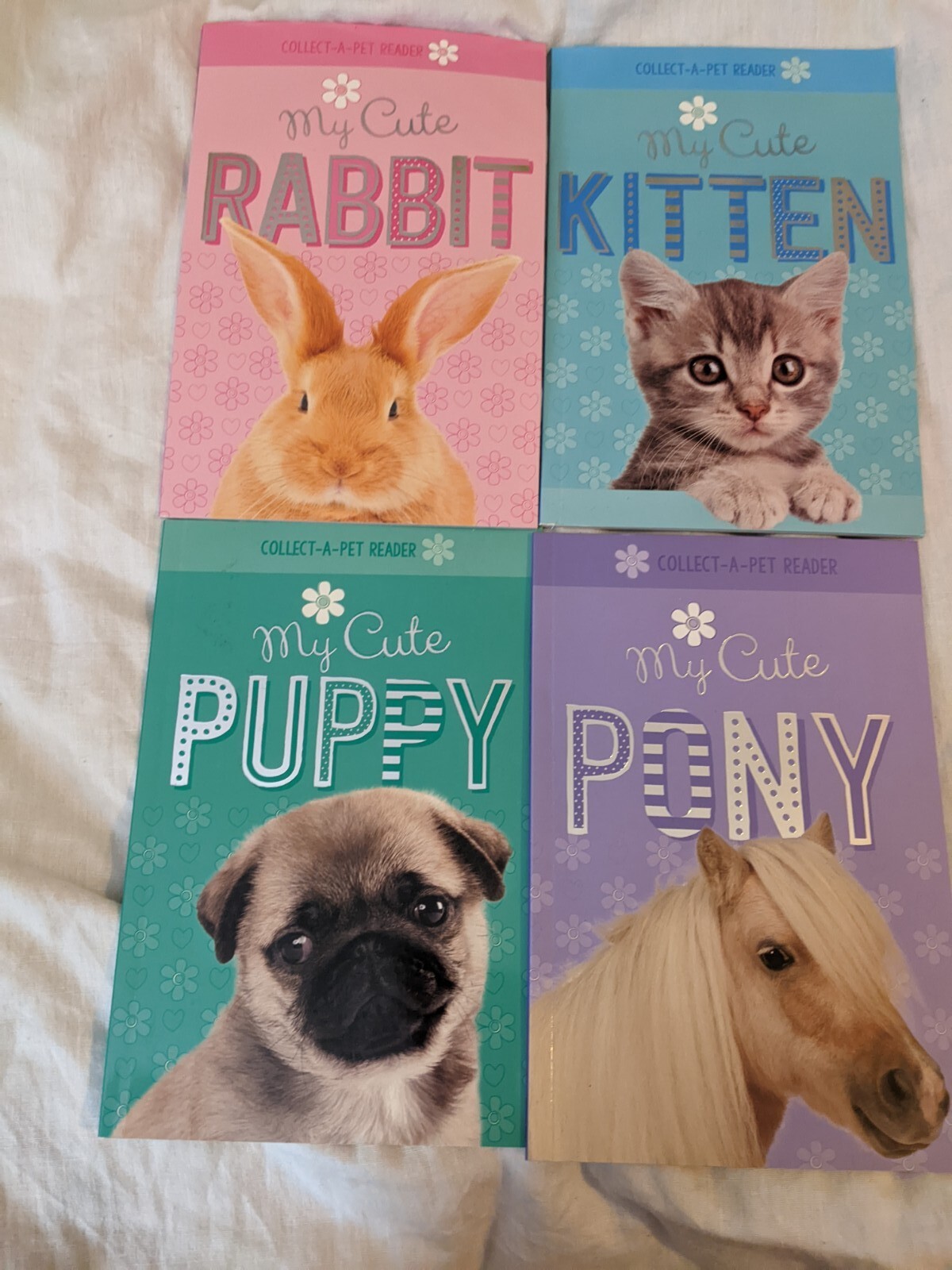 Collect-a-Pet Reader: My Cute Rabbit, Pony, Kitten & Puppy (Paperback 2021)