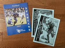 Vintage 2003 College Football Program - Aurora University