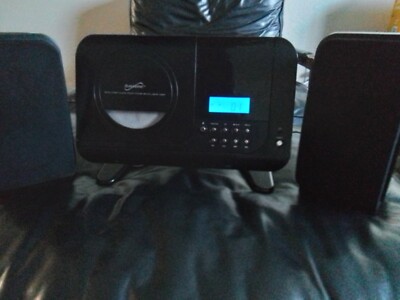 Vintage SuperSonic Micro CD/MP3 Player Stereo System w/PLL AM/FM Tuner