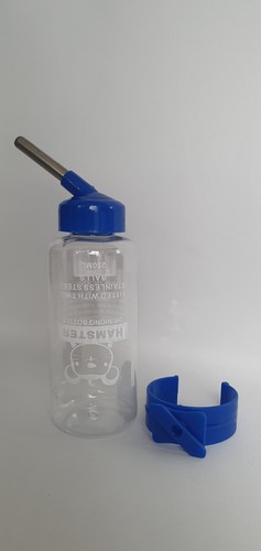 250ml Rodents Water Bottle Hamster Rabbit Degu Ferret Drinker Small Animal Pet - Picture 5 of 7
