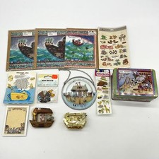 Noahs Ark Collection Fridge Magnet Stickers Tin Ornament Window Hanging Resin