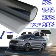 20" x 20ft Uncut Roll Window Tint Film 5% 15% 25% 35% VLT Car Home Office Glass