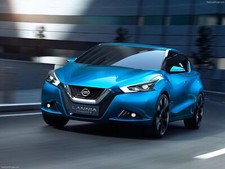 Cars nissan lannia concept 2014 07 Desk Mat Stitched