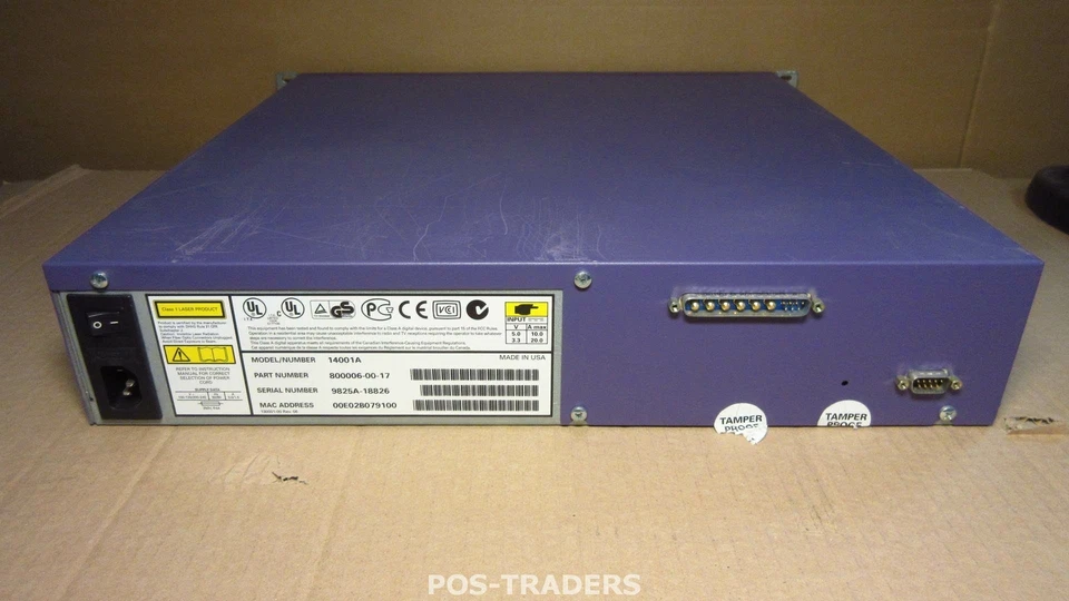 Extreme Networks 14001 Summit 4 - 16x 10/100  6x 1000BASE-SX Layer 3 Switch - Image 3 of 4