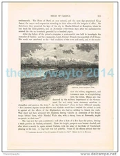 Carlisle from Rickerby Park, Cumbria, England,  Book Illustration (Print), 1882