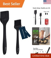 Silicone Basting Brushes Set - Heat Resistant, BPA-Free for Grilling